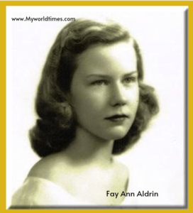 Buzz Aldrin sister Fay Ann Aldrin 