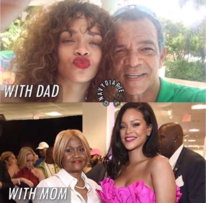 Rihanna Father and Mother